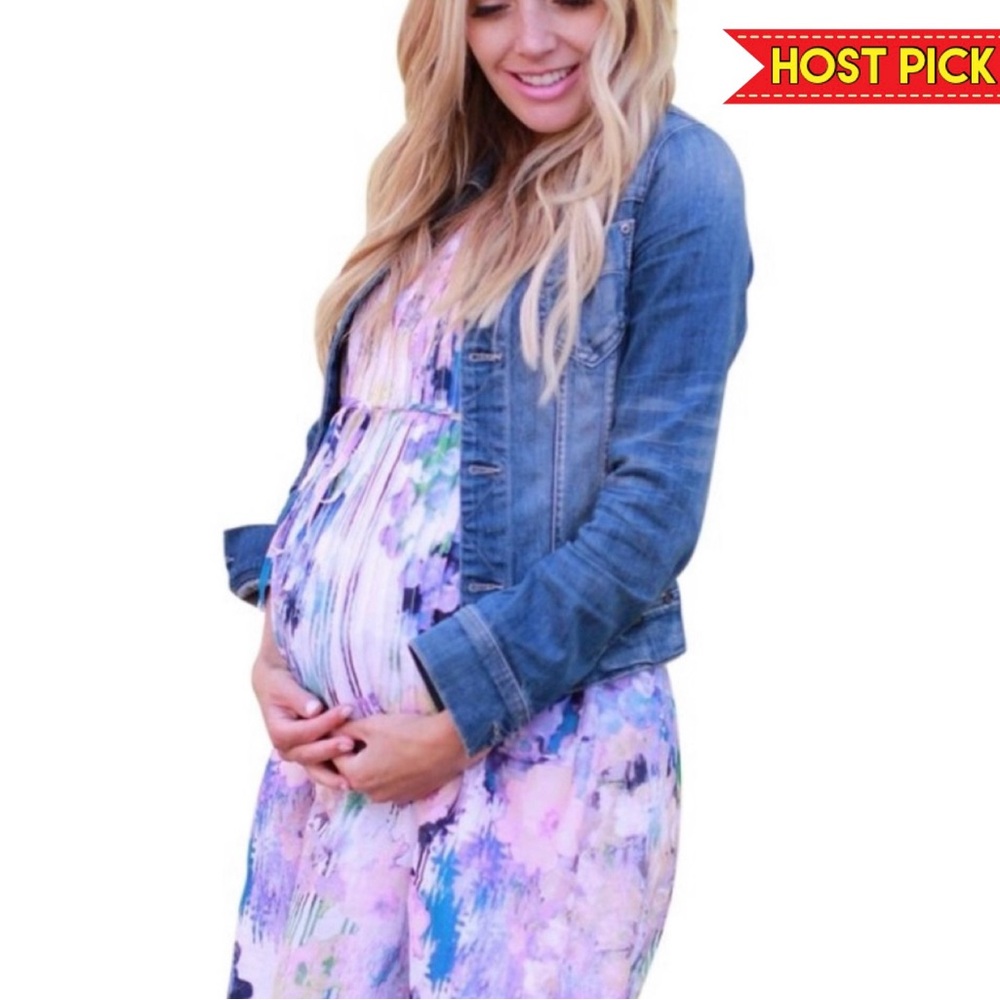 IVY BLU | “A PEA IN THE POD” MATERNITY DRESS